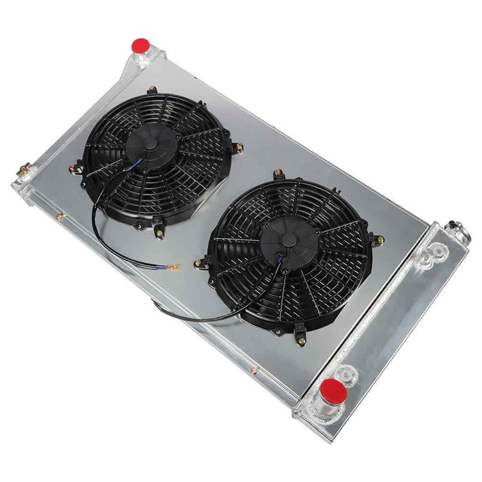DURAFORCE CC369 3 Row Radiator+Shroud Fan+Relay For GMC Chevy C/K 10/20/30 1967-72 Pickup
