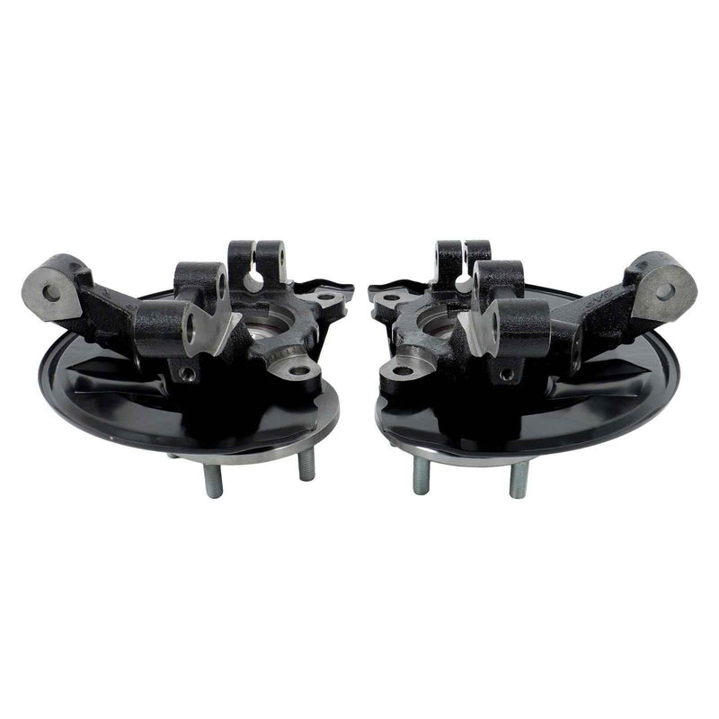 DURAFORCE Front Steering Knuckle + Wheel Hub Bearings For Jeep Compass Sport Utility 07-17