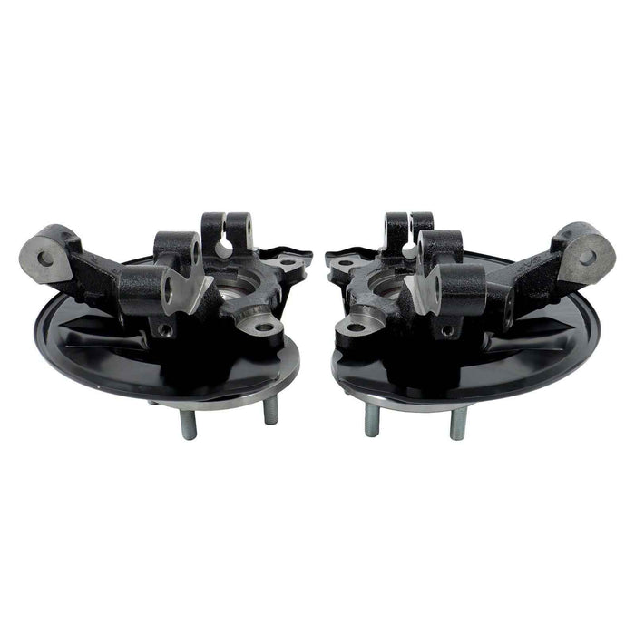 DURAFORCE Front Steering Knuckle + Wheel Hub Bearings For Jeep Compass Sport Utility 07-17