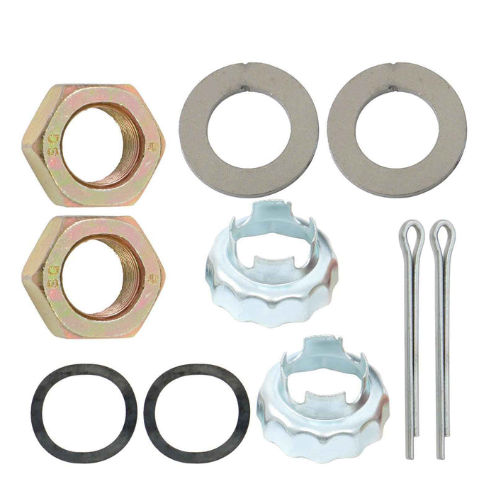 DURAFORCE Front Steering Knuckle + Wheel Hub Bearings For Jeep Compass Sport Utility 07-17