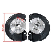 DURAFORCE Front Steering Knuckle + Wheel Hub Bearings For Jeep Compass Sport Utility 07-17