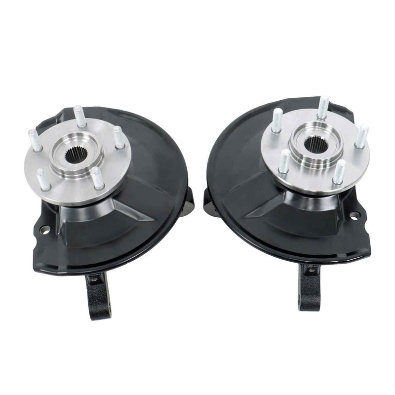 DURAFORCE Front Steering Knuckle + Wheel Hub Bearings For Jeep Compass Sport Utility 07-17