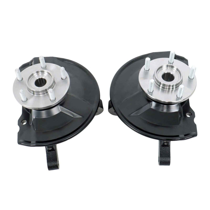 DURAFORCE Front Steering Knuckle + Wheel Hub Bearings For Jeep Compass Sport Utility 07-17