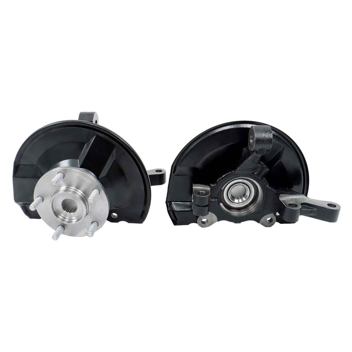 DURAFORCE Front Steering Knuckle + Wheel Hub Bearings For Jeep Compass Sport Utility 07-17