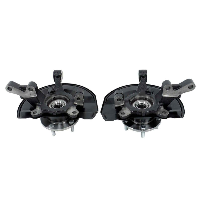 DURAFORCE Front Steering Knuckle + Wheel Hub Bearings For Jeep Compass Sport Utility 07-17