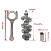 DURAFORCE For Hyundai Kia 2.0L 17-21 Engine Rebuild Kit- Crankshaft Con Rods Timing Gasket