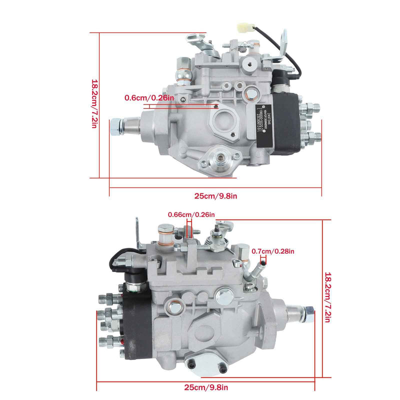 DURAFORCE Fuel Injector Pump For Caterpillar 236B 246B 262B 287B Engine 3044C 196000-5020