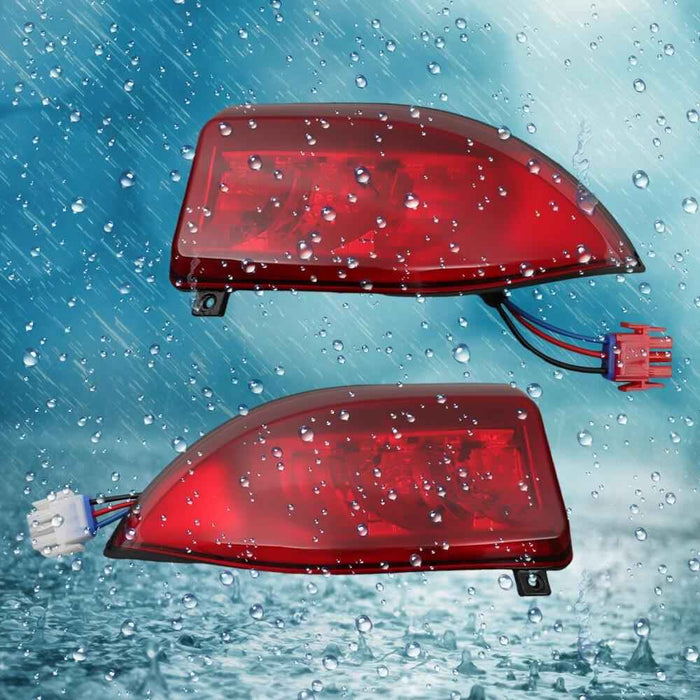 DURAFORCE Headlight Tail LED Light Kit Fit For Club Car Tempo Golf Cart 12V 7.5A 2018-Up