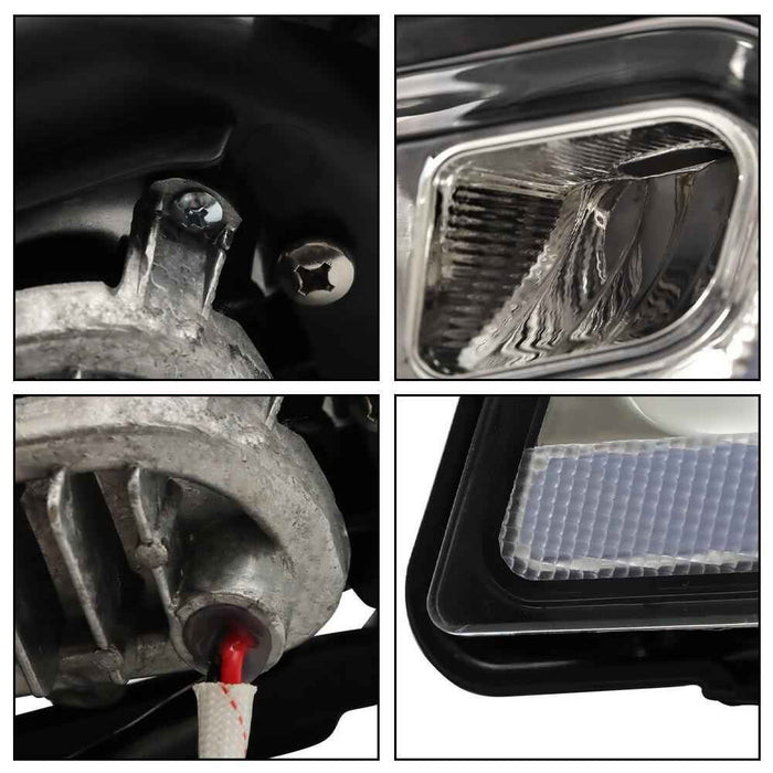 DURAFORCE Headlight Tail LED Light Kit Fit For Club Car Tempo Golf Cart 12V 7.5A 2018-Up