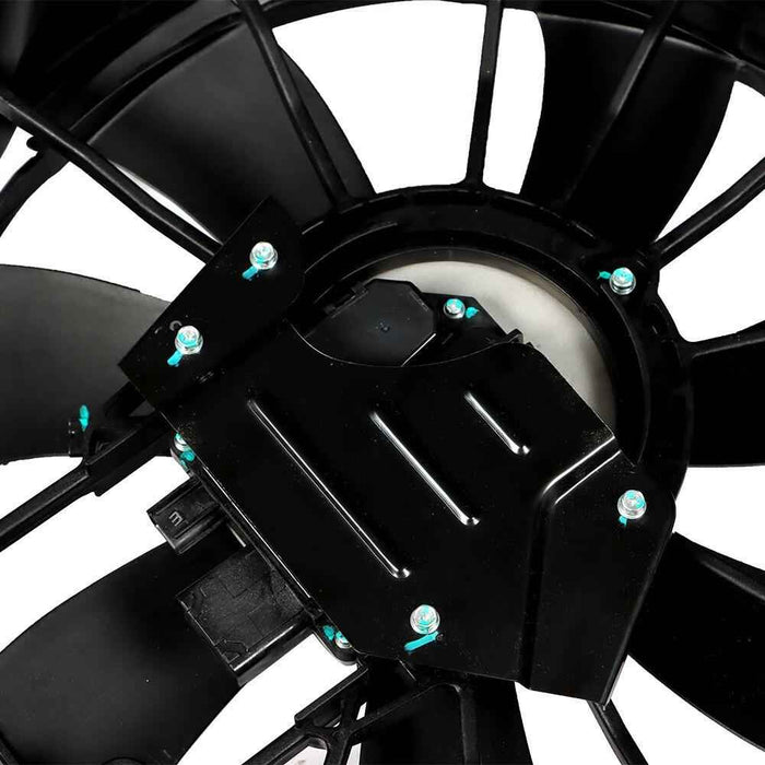 DURAFORCE Radiator Cooling Fan Assembly For Honda Civic 2016 2017 2018-2021 LX-P 2.0