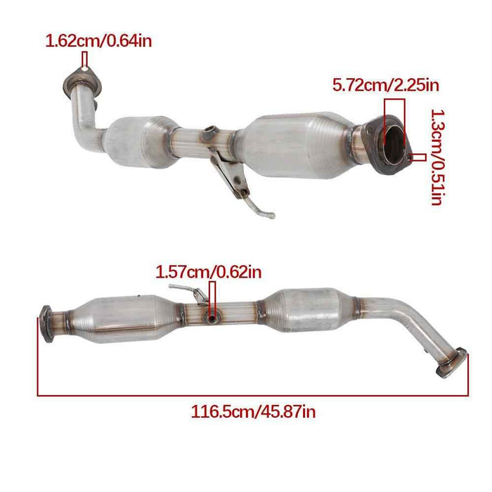 DURAFORCE Front Catalytic Converter For Toyota Tacoma 4cyl 2.7L 2005-2019 2020 17451-0D020