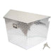 DURAFORCE 29"X15"X18"Aluminum Trailer Tongue Box For Camper PickUp Truck Tool Storage