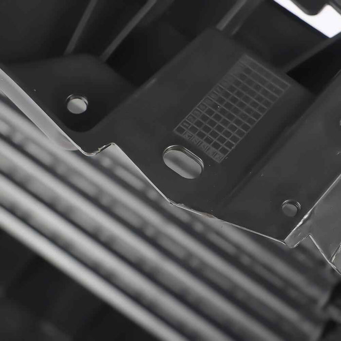 DURAFORCE Front Upper Radiator Grille Air Shutter Assembly ML3Z8475C For Ford F150 21-22