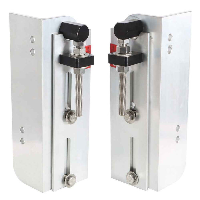 DURAFORCE Fit For V-4 V-6 Engines 6" Set Back Plate Adjustable Aluminum Outboard Boat