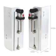 DURAFORCE Fit For V-4 V-6 Engines 6" Set Back Plate Adjustable Aluminum Outboard Boat