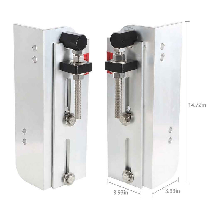 DURAFORCE Fit For V-4 V-6 Engines 6" Set Back Plate Adjustable Aluminum Outboard Boat