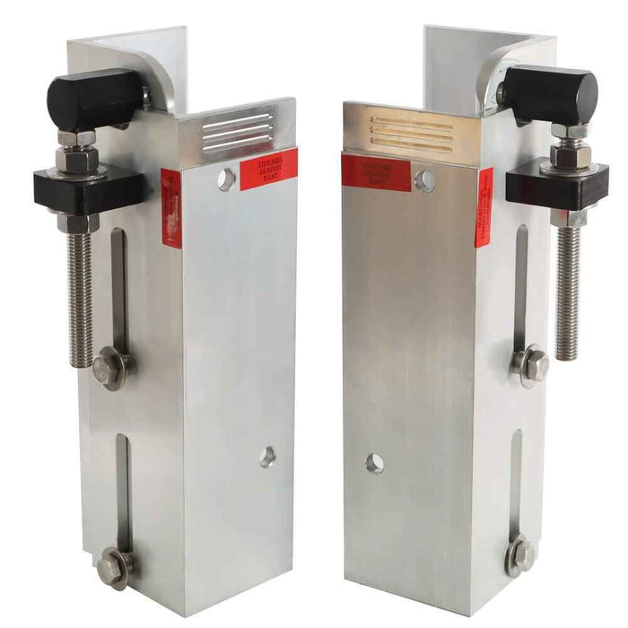 DURAFORCE Fit For V-4 V-6 Engines 6" Set Back Plate Adjustable Aluminum Outboard Boat