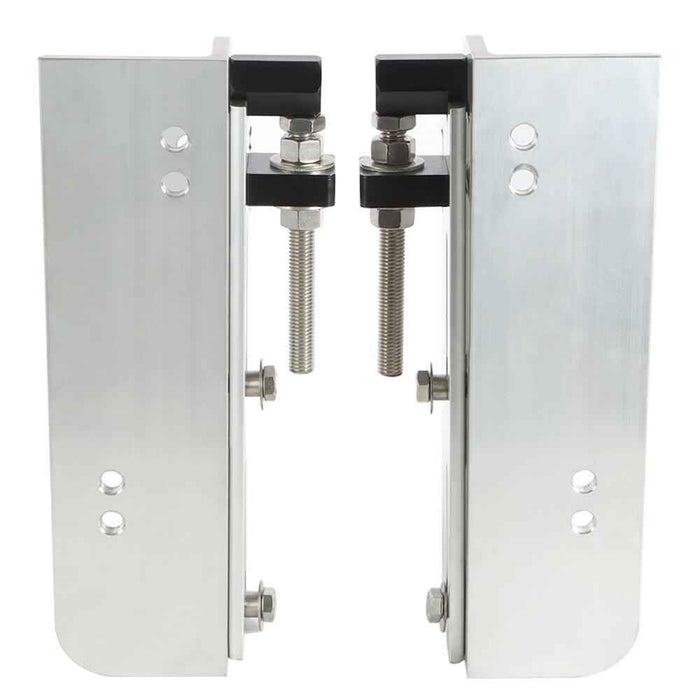 DURAFORCE Fit For V-4 V-6 Engines 6" Set Back Plate Adjustable Aluminum Outboard Boat