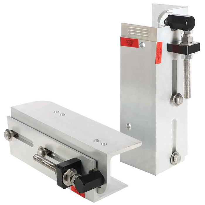 DURAFORCE Fit For V-4 V-6 Engines 6" Set Back Plate Adjustable Aluminum Outboard Boat