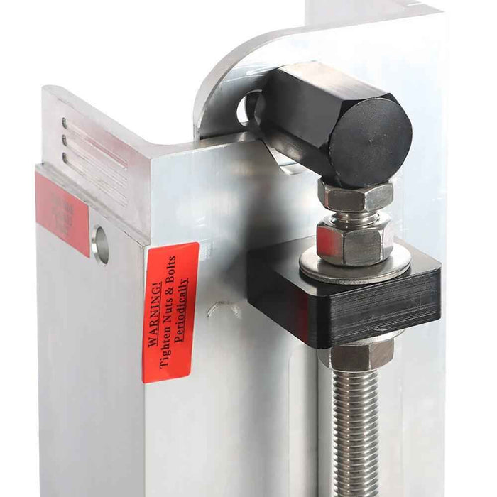 DURAFORCE Fit For V-4 V-6 Engines 6" Set Back Plate Adjustable Aluminum Outboard Boat