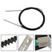 DURAFORCE 15 Feet Steering Cable Boat Rotary Steering System Outboard Kit SS13715