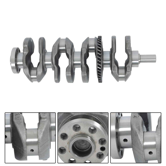 DURAFORCE Engine Crankshaft/Con Rod/Bearing/Pistons&Rings Set For Toyota Scion 2AZFE 2.4L