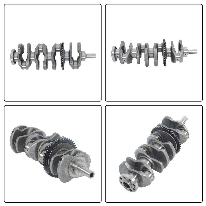 DURAFORCE Engine Crankshaft/Con Rod/Bearing/Pistons&Rings Set For Toyota Scion 2AZFE 2.4L