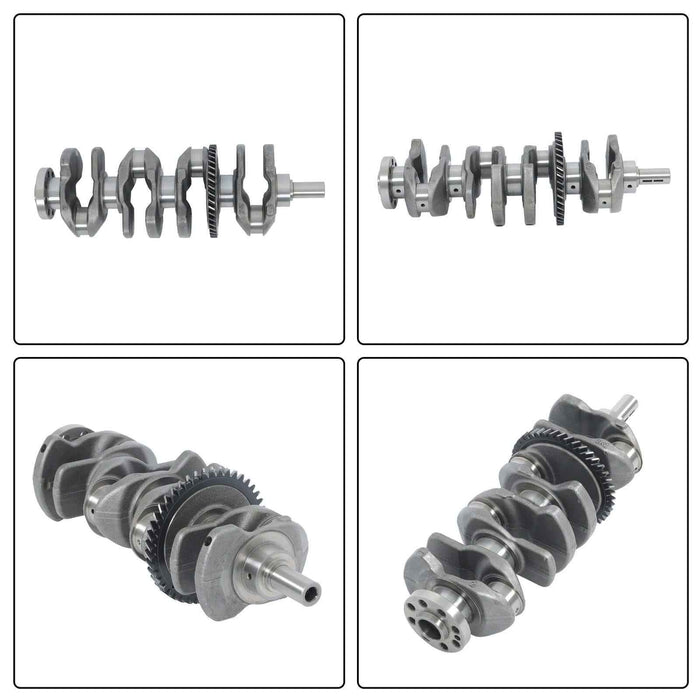 DURAFORCE Engine Crankshaft/Con Rod/Bearing/Pistons&Rings Set For Toyota Scion 2AZFE 2.4L