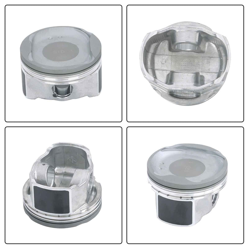 DURAFORCE Engine Crankshaft/Con Rod/Bearing/Pistons&Rings Set For Toyota Scion 2AZFE 2.4L