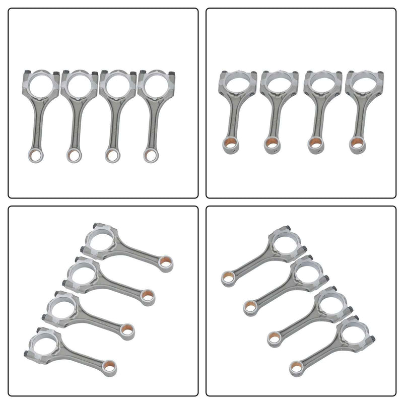 DURAFORCE Engine Crankshaft/Con Rod/Bearing/Pistons&Rings Set For Toyota Scion 2AZFE 2.4L