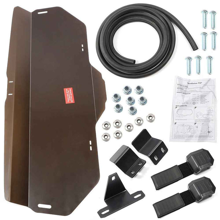 DURAFORCE Rear Polycarbonate Windshield For Honda Talon 1000R / 1000X Dark Tint 2019+