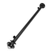 DURAFORCE 3.5K Trailer Axle 3500 lbs 5 lug 61" Hub Face 46" Spring Center 48" Wide Frame