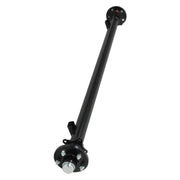 DURAFORCE 3.5K Trailer Axle 3500 lbs 5 lug 61" Hub Face 46" Spring Center 48" Wide Frame