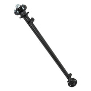 DURAFORCE 3.5K Trailer Axle 3500 lbs 5 lug 61" Hub Face 46" Spring Center 48" Wide Frame