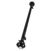 DURAFORCE 3.5K Trailer Axle 3500 lbs 5 lug 61" Hub Face 46" Spring Center 48" Wide Frame