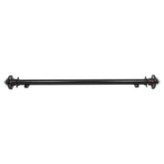 DURAFORCE 3.5K Trailer Axle 3500 lbs 5 lug 61" Hub Face 46" Spring Center 48" Wide Frame
