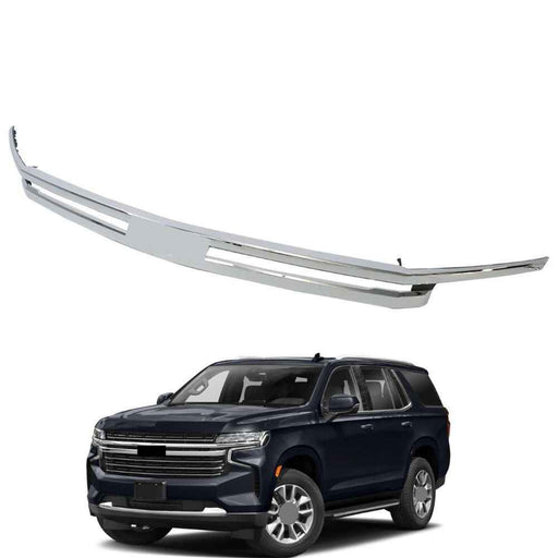 DURAFORCE 84913568 For Chevy Tahoe/Suburban 2021-2023 Front Grille Grill Gloss Chrome Trim