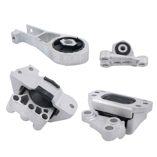 DURAFORCE 4× Engine Mounts & Trans Mount Kit For Jeep Renegade 2015-2017 2.4L L4 GAS SOHC