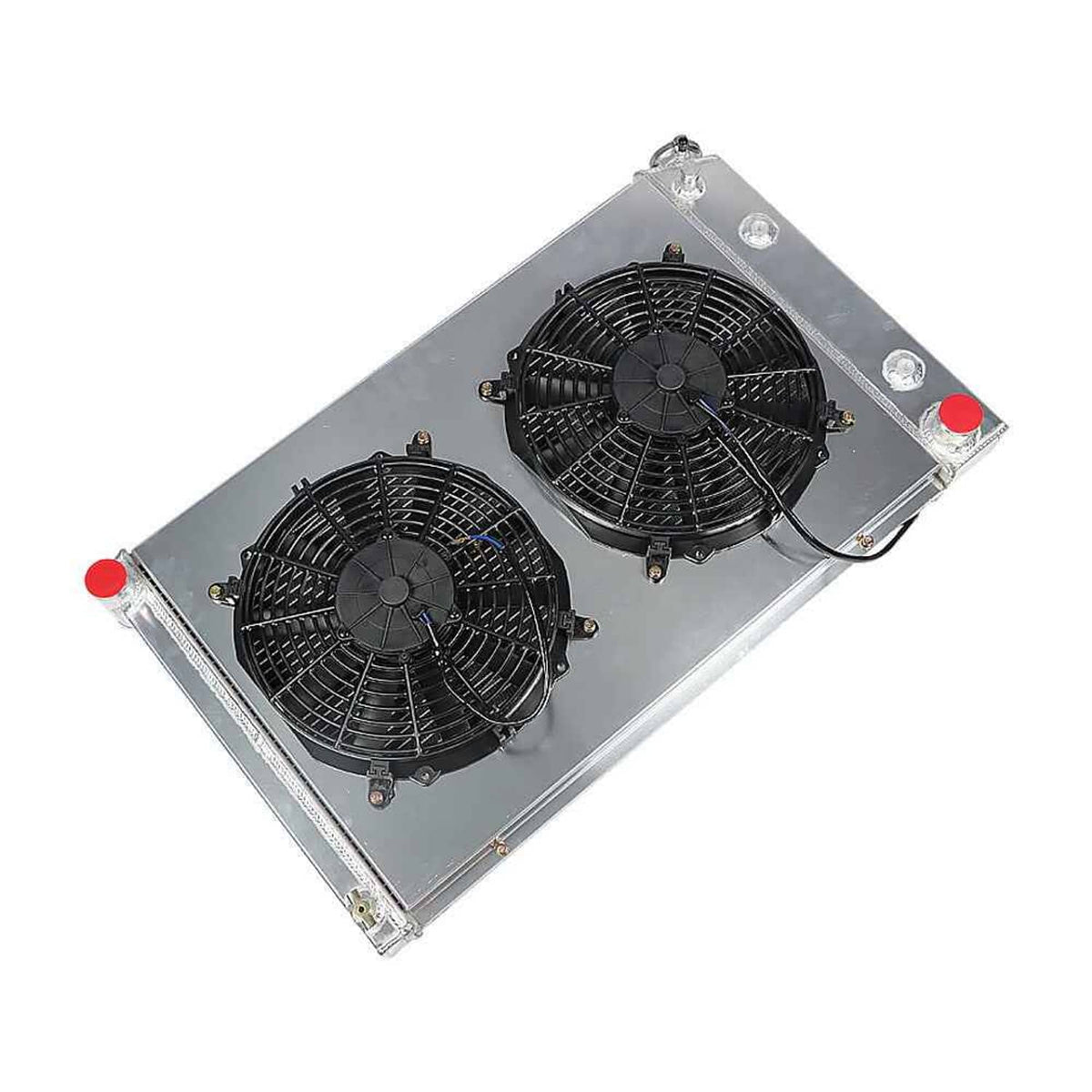 CC162 For Chevy Monte Carlo 1978 1979-1987 3 Row Aluminum Radiator+Shr ...