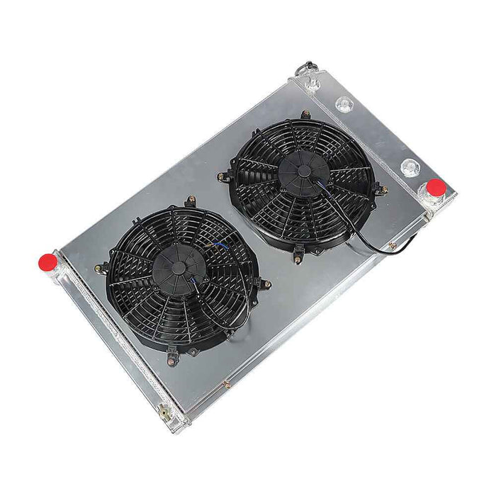 DURAFORCE CC162 For Chevy Monte Carlo 1978 1979-1987 3 Row Aluminum Radiator+Shroud Fan