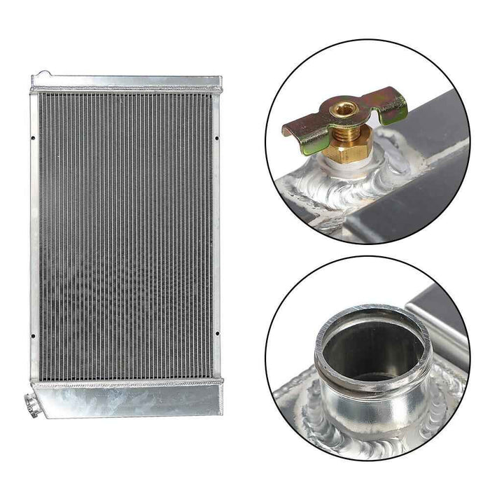 DURAFORCE CC162 For Chevy Monte Carlo 1978 1979-1987 3 Row Aluminum Radiator+Shroud Fan