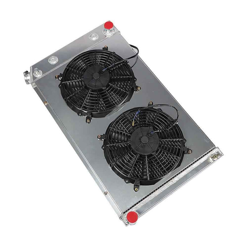 DURAFORCE CC162 For Chevy Monte Carlo 1978 1979-1987 3 Row Aluminum Radiator+Shroud Fan