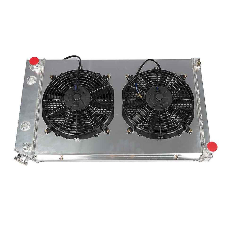 DURAFORCE CC162 For Chevy Monte Carlo 1978 1979-1987 3 Row Aluminum Radiator+Shroud Fan