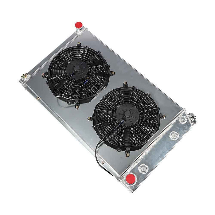 DURAFORCE CC162 For Chevy Monte Carlo 1978 1979-1987 3 Row Aluminum Radiator+Shroud Fan