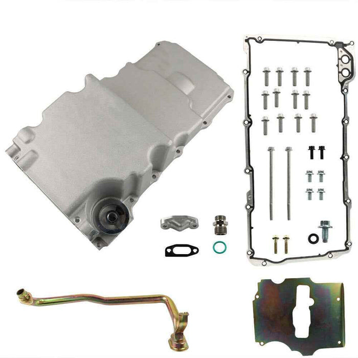 DURAFORCE For LS1 LS2 LS3 LSX 6.2L 6.L0 5.3L 4.8L Ls Oil Pan Kit Engine Low Profile 302-2