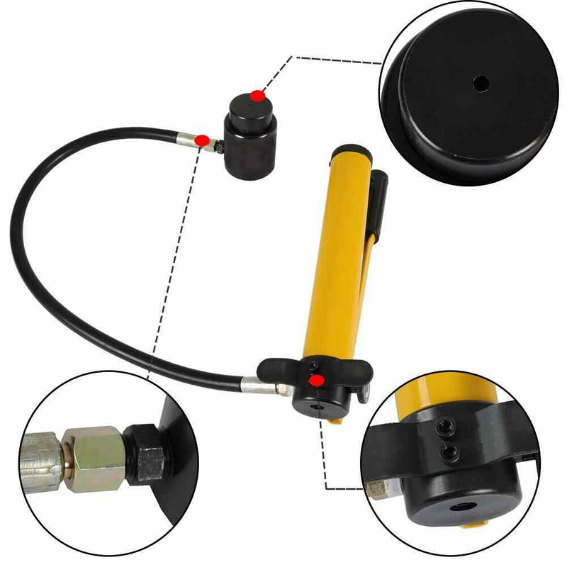 DURAFORCE 10Ton Hydraulic Exhaust Pipe Expander Stretcher Tool Kit 1-5/8" to 4-1/4" 78835