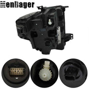 DURAFORCE Black Trim LED Headlight LH Side For GMC Sierra 1500 Elevation/Pro/SLE 2022-2024
