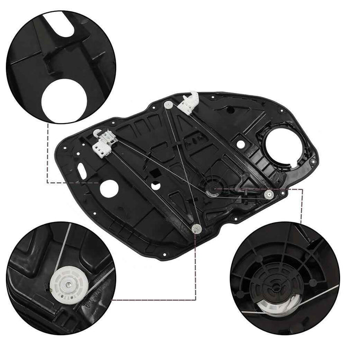 DURAFORCE Power Window Regulator Rear LH + RH For Optima 2016-21 K5 2020-2021 83471D4000