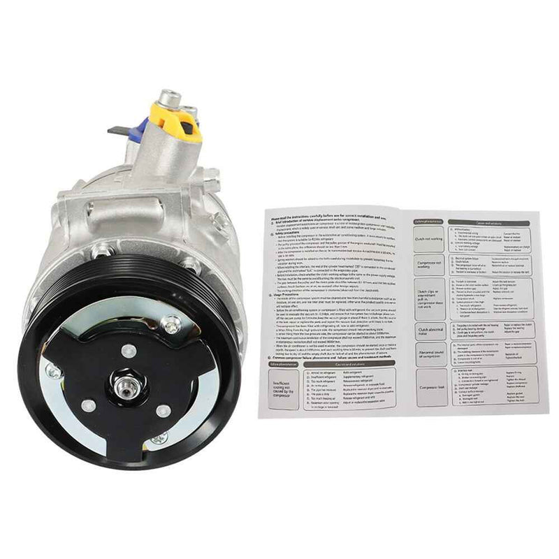 DURAFORCE A/C Compressor +Clutch For Volkswagen CC Golf Jetta Passat Tiguan Audi A3 Q3