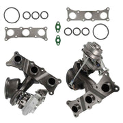 DURAFORCE Twin Turbocharger For 2007-2015 BMW 335i xDrive 335is E90 E92 E93 3.0L N54B30